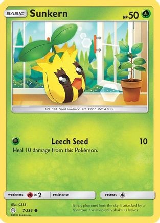 [PKM] Sunkern (7/236) [Sun & Moon: Cosmic Eclipse]
