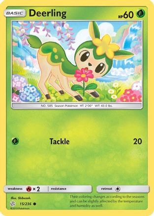 [PKM] Deerling (15/236) [Sun & Moon: Cosmic Eclipse]