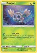 [PKM-C] Rowlet (18/236) [Sun & Moon: Cosmic Eclipse]