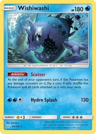 [PKM] Wishiwashi (62/236) [Sun & Moon: Cosmic Eclipse]