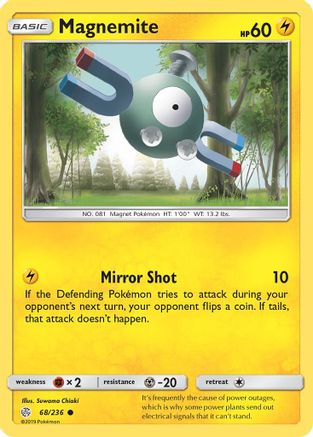 [PKM-C] Magnemite (68/236) [Sun & Moon: Cosmic Eclipse]