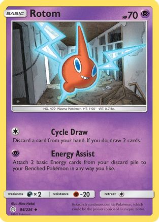 [PKM] Rotom (86/236) [Sun & Moon: Cosmic Eclipse]