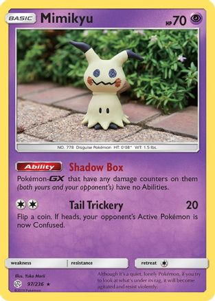[PKM] Mimikyu (97/236) [Sun & Moon: Cosmic Eclipse]