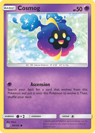 [PKM-C] Cosmog (99/236) [Sun & Moon: Cosmic Eclipse]