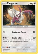 [PKM-C] Zangoose (173/236) [Sun & Moon: Cosmic Eclipse]