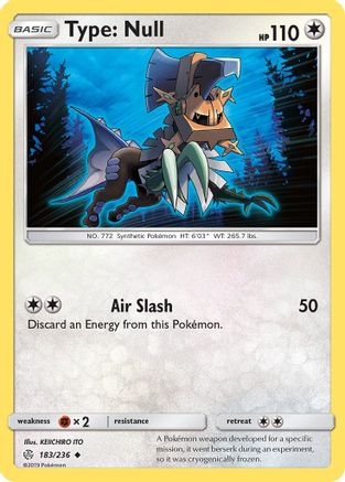 [PKM] Type: Null (183/236) [Sun & Moon: Cosmic Eclipse]