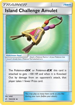 [PKM] Island Challenge Amulet (194/236) [Sun & Moon: Cosmic Eclipse]