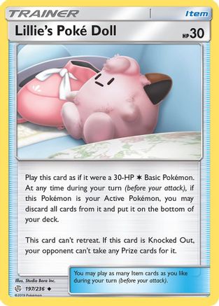 [PKM] Lillie's Poke Doll (197/236) [Sun & Moon: Cosmic Eclipse]