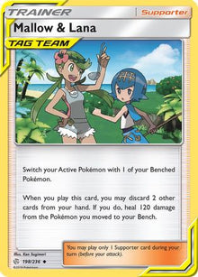 [PKM] Mallow & Lana (198/236) [Sun & Moon: Cosmic Eclipse]