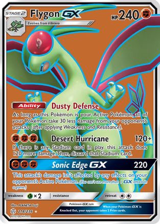 [PKM-R] Flygon GX (218/236) [Sun & Moon: Cosmic Eclipse]