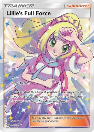 [PKM] Lillie's Full Force (230/236) [Sun & Moon: Cosmic Eclipse]