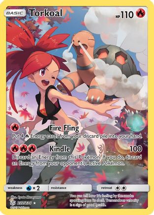 [PKM] Torkoal (237/236) [Sun & Moon: Cosmic Eclipse]