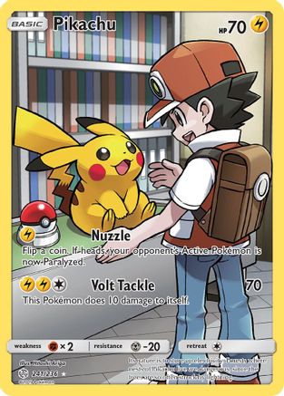 [PKM] Pikachu (241/236) [Sun & Moon: Cosmic Eclipse]