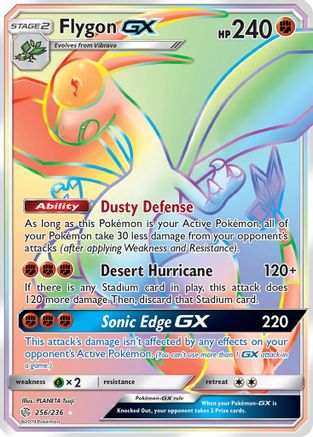 [PKM-R] Flygon GX (256/236) [Sun & Moon: Cosmic Eclipse]