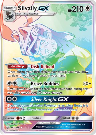 [PKM] Silvally GX (262/236) [Sun & Moon: Cosmic Eclipse]