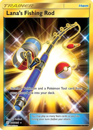 [PKM] Lana's Fishing Rod (266/236) [Sun & Moon: Cosmic Eclipse]