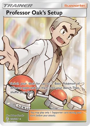 [TR] Professor Oak's Setup (233/236) [Sun & Moon: Cosmic Eclipse]
