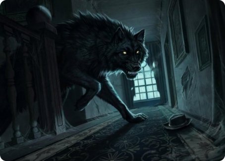 {A} Primal Adversary Art Card [Innistrad: Midnight Hunt Art Series][AMID 052]