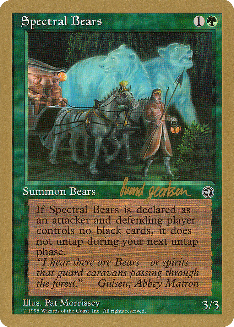 {C} Spectral Bears (Svend Geertsen) [World Championship Decks 1997][GB WC97 SG98]