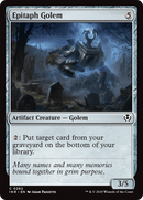 {C} Epitaph Golem [Innistrad Remastered][INR 262]