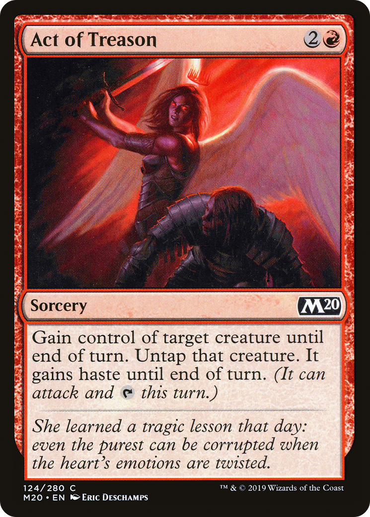 {C} Act of Treason [Core Set 2020][M20 124]