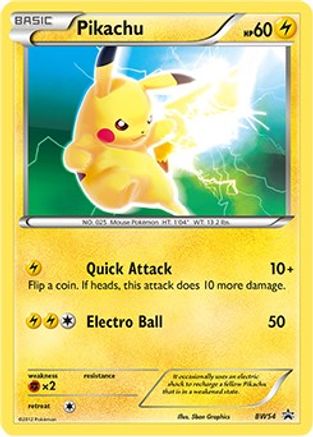 [PKM] Pikachu (BW54) [Black & White: Black Star Promos]