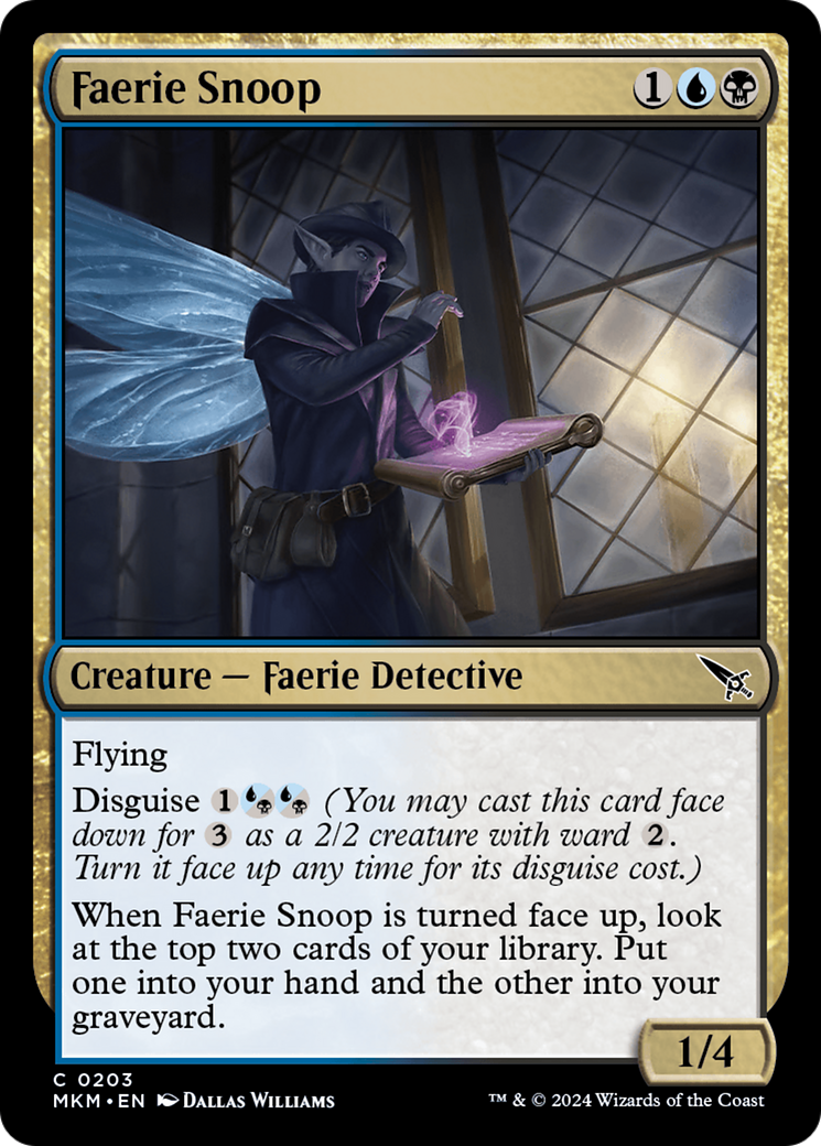 {@C} Faerie Snoop [Murders at Karlov Manor][MKM 203]