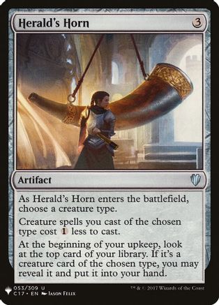 {C} Herald's Horn [Mystery Booster][LS C17 053]