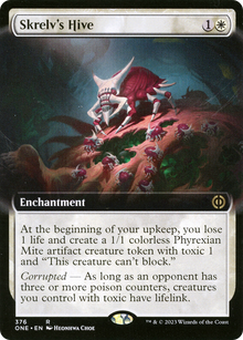 {R} Skrelv's Hive (Extended Art) [Phyrexia: All Will Be One][ONE 376]