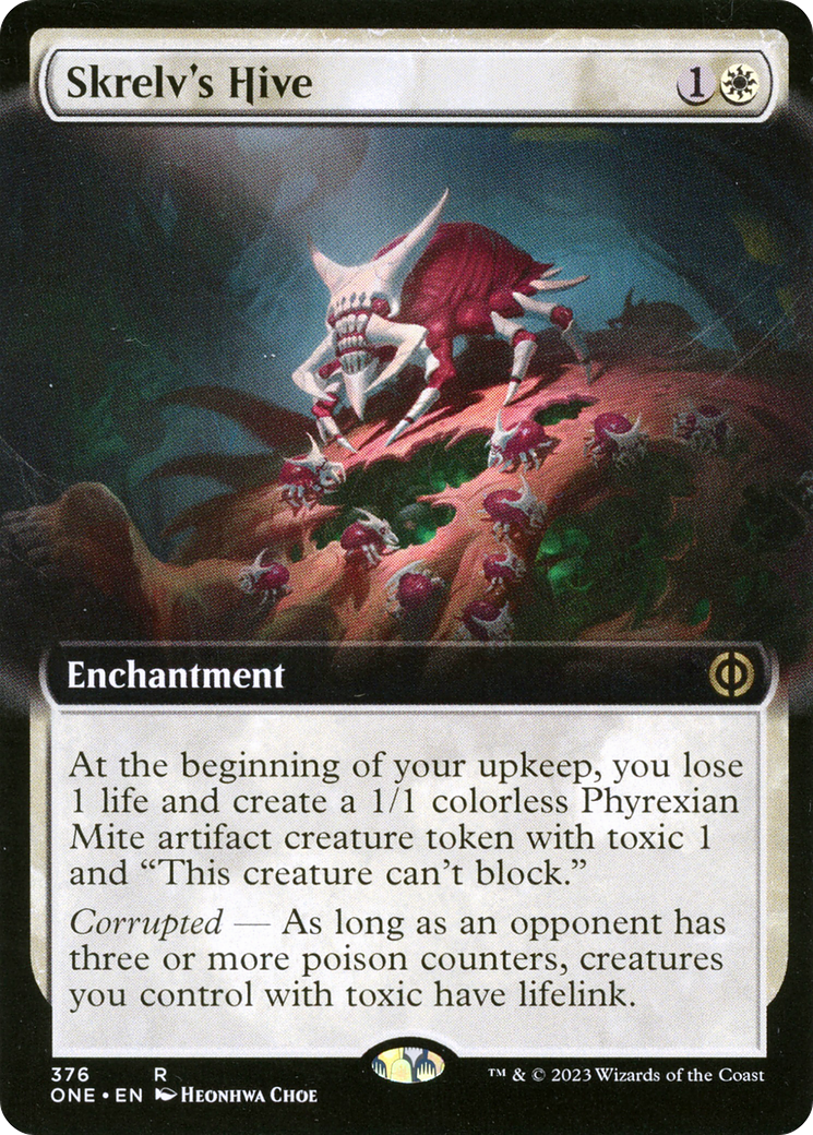 {R} Skrelv's Hive (Extended Art) [Phyrexia: All Will Be One][ONE 376]
