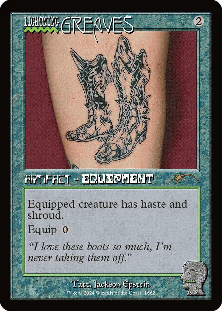 Lightning Greaves [SLD-1662]  Foil