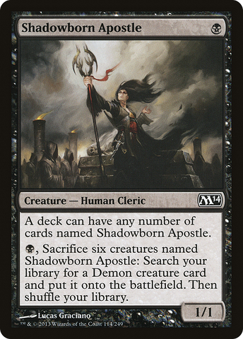 {C} Shadowborn Apostle [Magic 2014][M14 114]