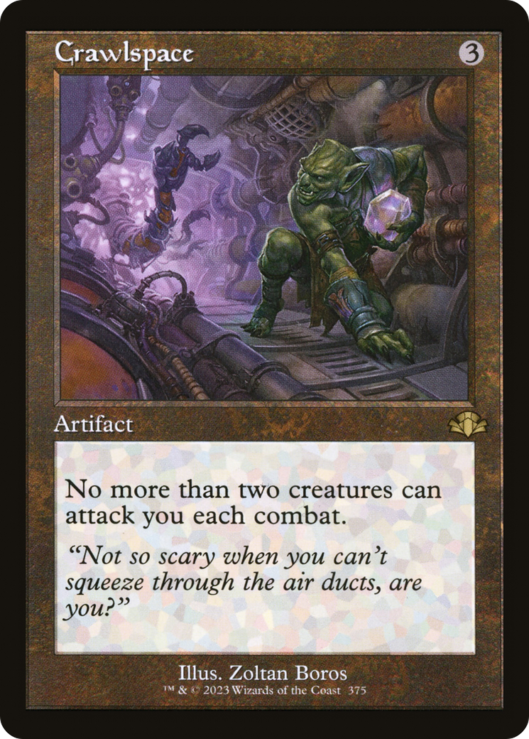 {R} Crawlspace (Retro) [Dominaria Remastered][DMR 375]