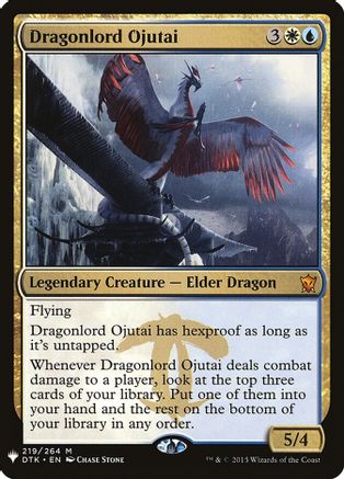 {@@LIST} Dragonlord Ojutai [LIST 219/264]