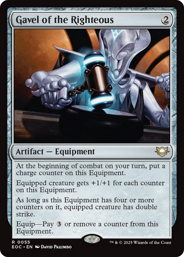 {R} Gavel of the Righteous [Edge of Eternities Commander][EOC 055]