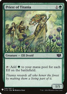 {C} Priest of Titania [Mystery Booster][LS C14 210]