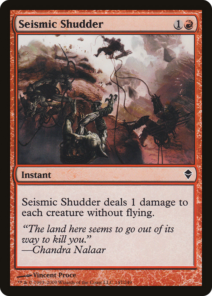 {C} Seismic Shudder [Zendikar][ZEN 147] - Misty Mountain Games