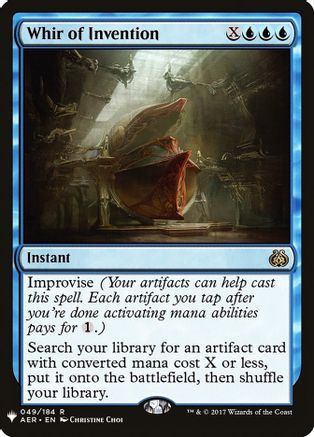 {R} Whir of Invention [Mystery Booster][LS AER 049]