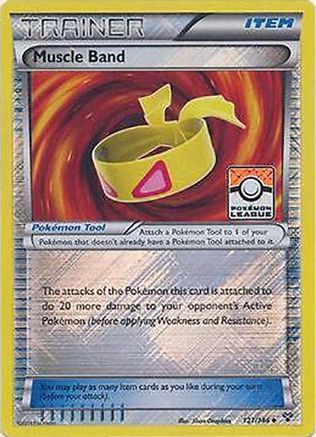 [PKM] Muscle Band (121/146) (League Promo) [XY: Base Set]