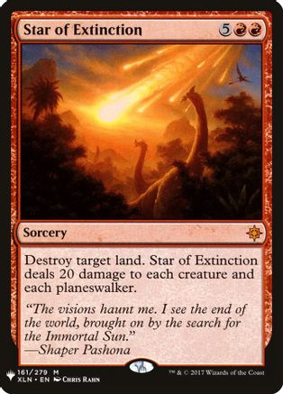 {R} Star of Extinction [Mystery Booster][LS XLN 161]