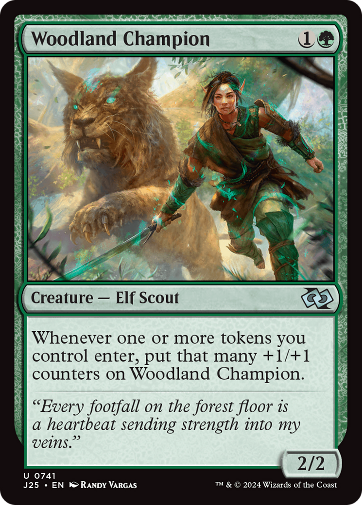 {C} Woodland Champion [Foundations Jumpstart][J25 741]