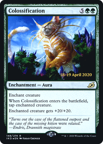 {R} Colossification [Ikoria: Lair of Behemoths Prerelease Promos][PR IKO 148]