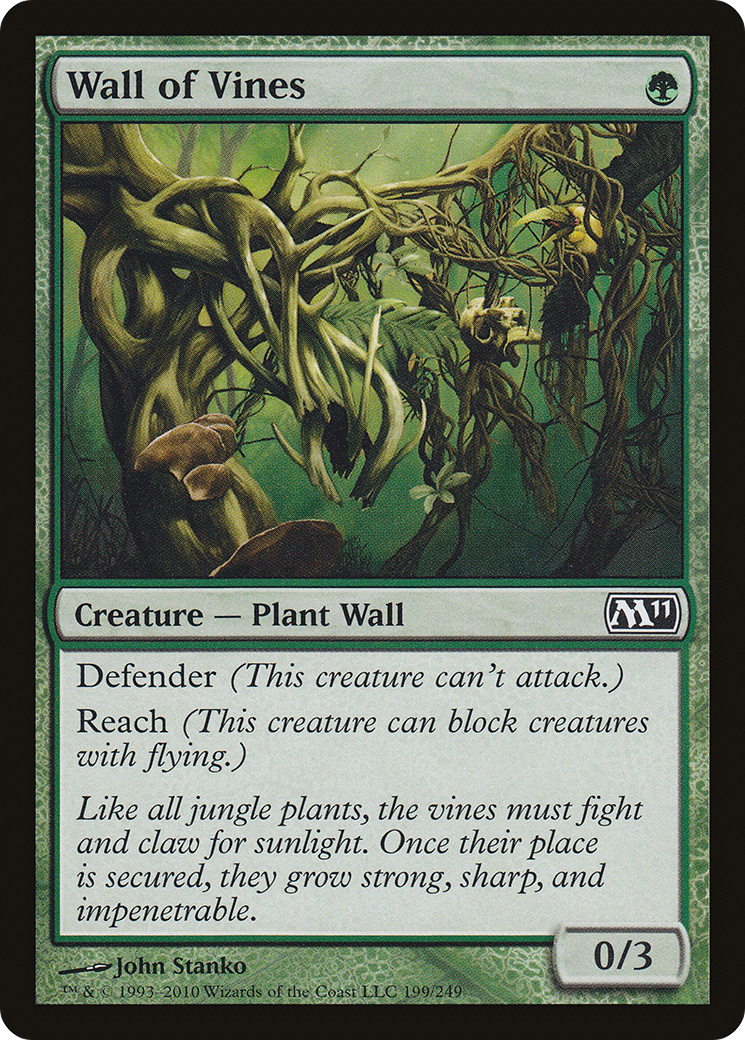 {C} Wall of Vines [Magic 2011][M11 199] - Misty Mountain Games