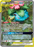 [PKM-R] Venusaur & Snivy GX (SM229) [Sun & Moon: Black Star Promos]