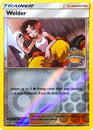 [PKM] Welder (189a/214) (Regional Championship Promo) [Sun & Moon: Unbroken Bonds]