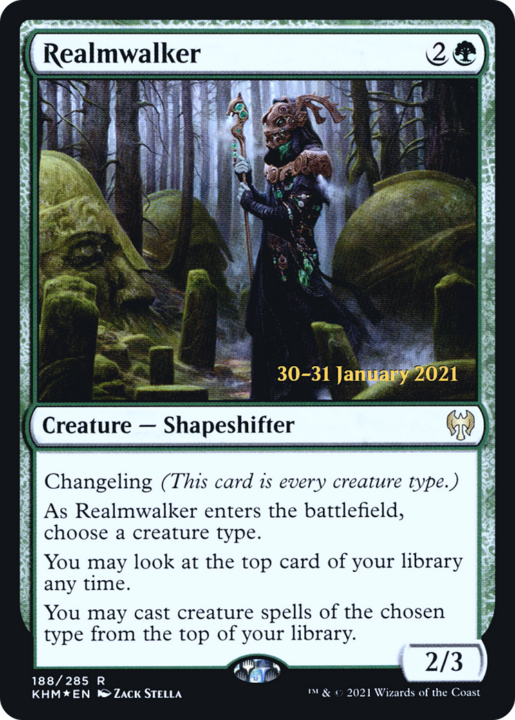 {R} Realmwalker [Kaldheim Prerelease Promos][PR KHM 188]