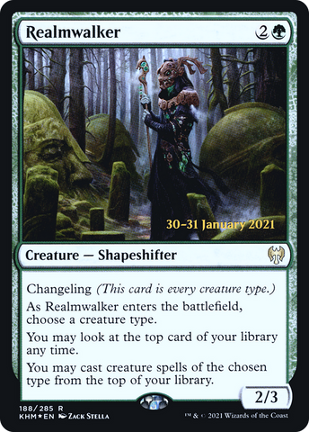 {R} Realmwalker [Kaldheim Prerelease Promos][PR KHM 188]
