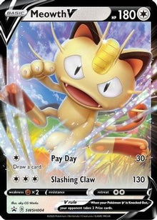 [PKM] Meowth V (SWSH004) [Sword & Shield: Black Star Promos]