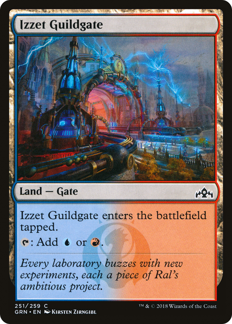 {C} Izzet Guildgate (251/259) [Guilds of Ravnica][GRN 251]