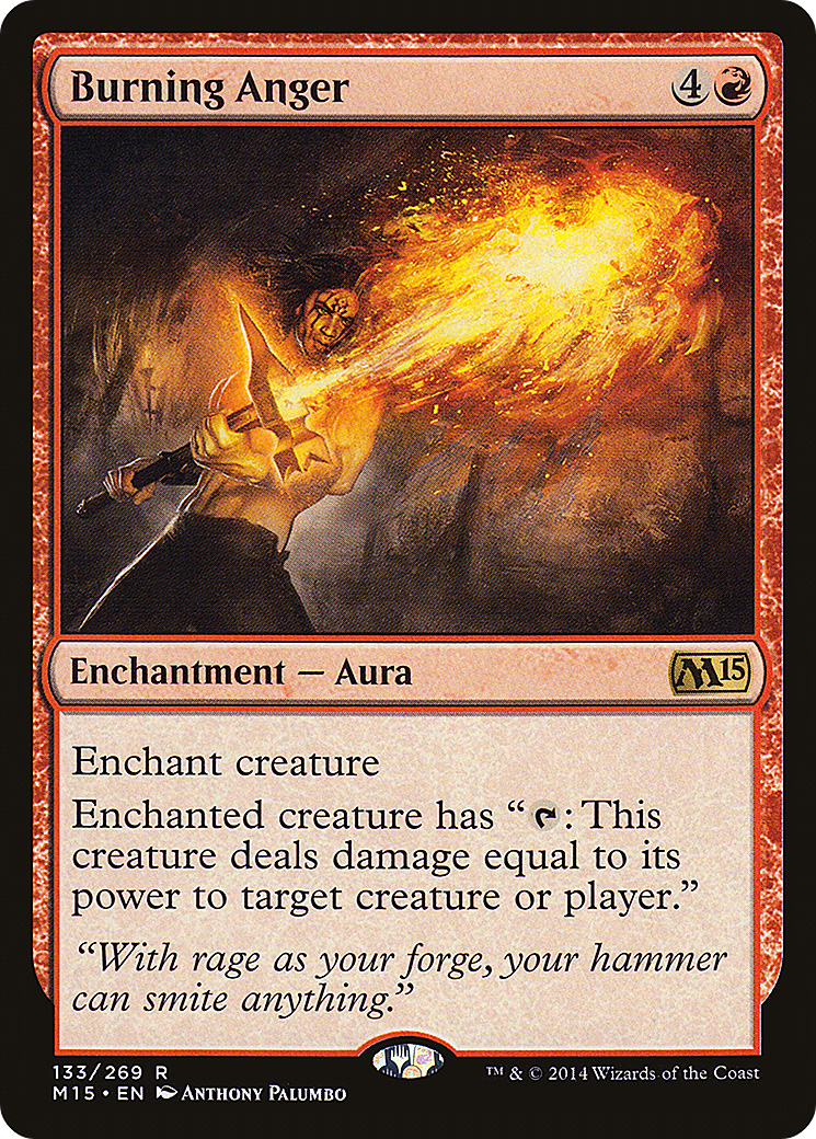 {R} Burning Anger [Magic 2015][M15 133] - Misty Mountain Games